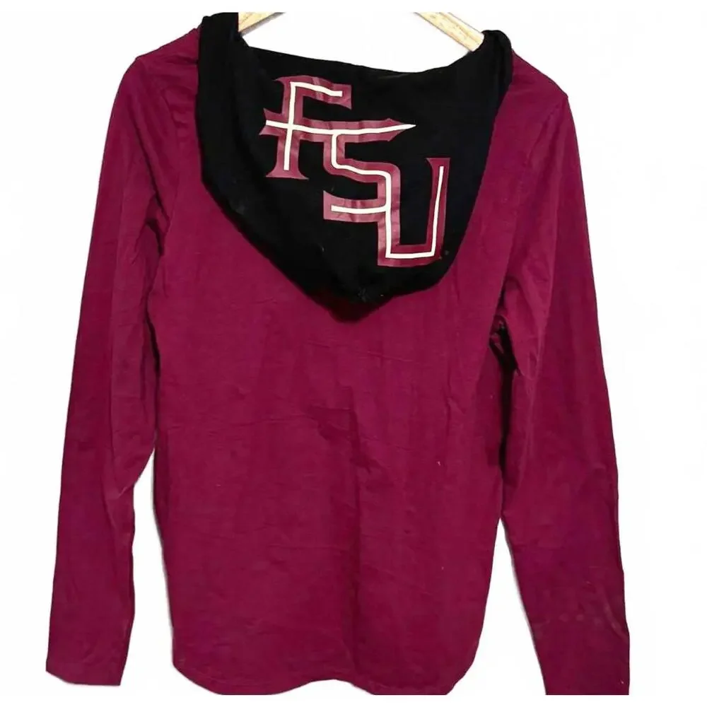 FSU Seminoles Hoodie Women's Medium NWT Florida State *SEE NOTES Colosseum Logo - Picture 2 of 8